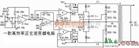 电源电路中的高效正玄逆变器电路  第1张