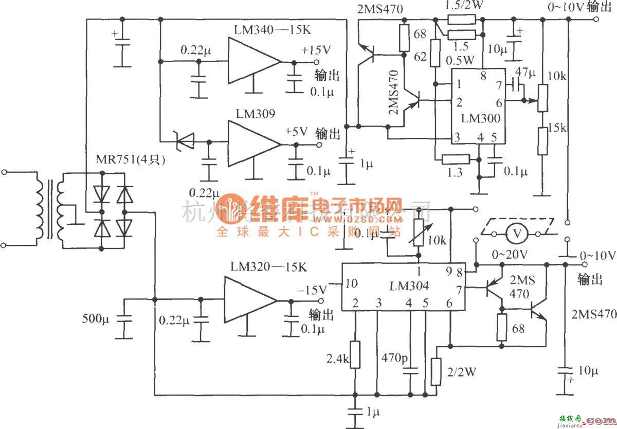 电源电路中的通用稳压电源  第1张