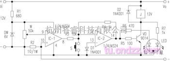 电源电路中的简易过流自锁电路  第1张