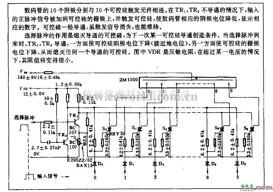 电源电路中的环形计数且示电路  第1张