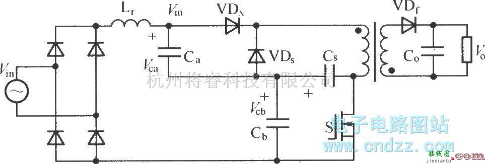 电源电路中的单级充电激励式PFC变换器  第1张