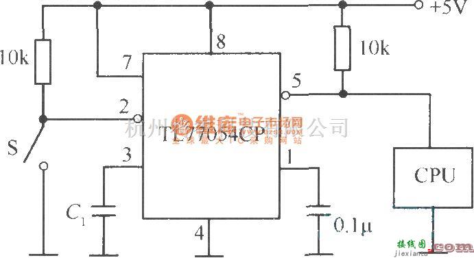 电源电路中的TL7705CP构成的电压监视及复位电路  第1张