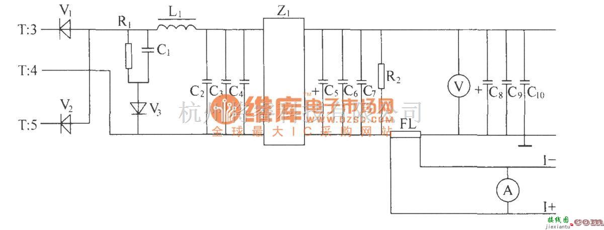 通信电源中的DZW75-48/50(50II)高频整流滤波电路  第1张