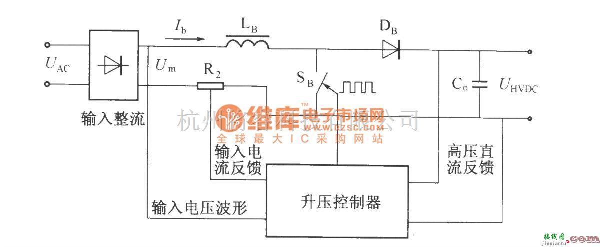 通信电源中的升压型功率因数校正电原理  第1张