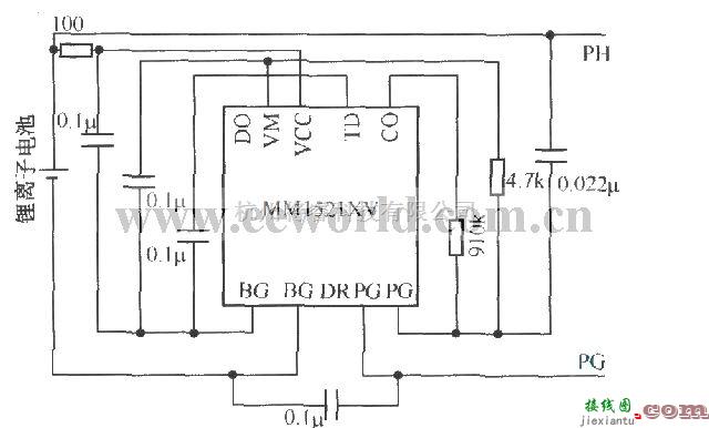 电源电路中的MCP组件MMl521XV的内部结构框图及其保护电路  第2张