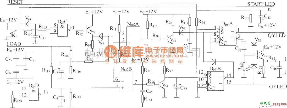 通信电源中的DZW75-48/50(50II)复位控制电路  第1张