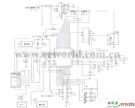 电源电路中的TWL2213的典型应用电路充电电路  第2张