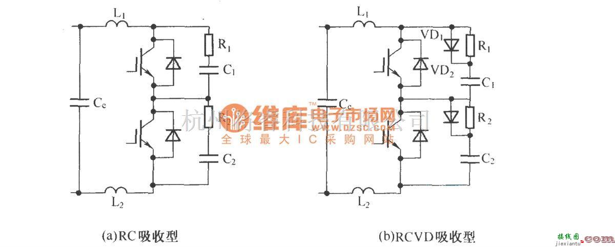 IGBT应用电路中的充放电型IGBT关断缓冲吸收电路  第1张