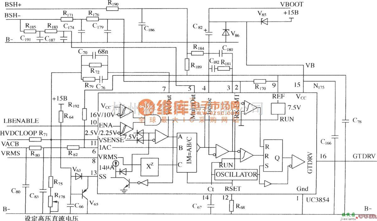 通信电源中的DMA的升压／功率因数校正控制电路  第1张