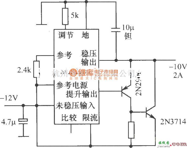 电源电路中的SG52104构成的—10V、2A稳压电源  第1张