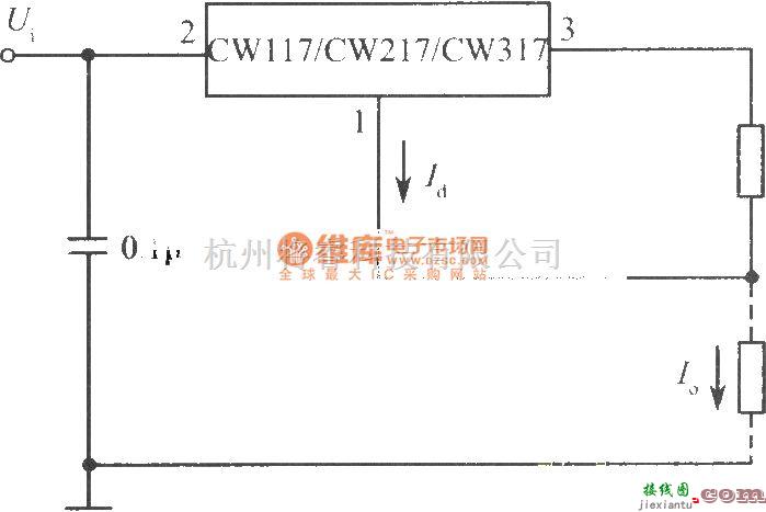 电源电路中的CW117组成的标准恒流源电路  第1张