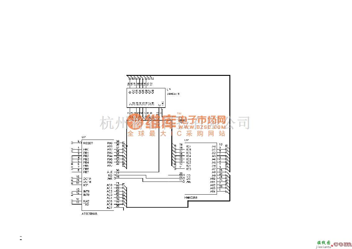 电源电路中的8515扩展RAM  第1张