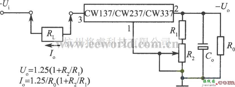 电源电路中的CW137组成的可调恒流源电路  第1张