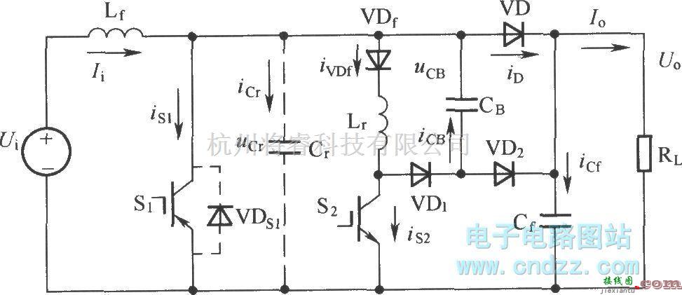 IGBT应用电路中的改进的ZVT-PWM变换器拓扑  第1张