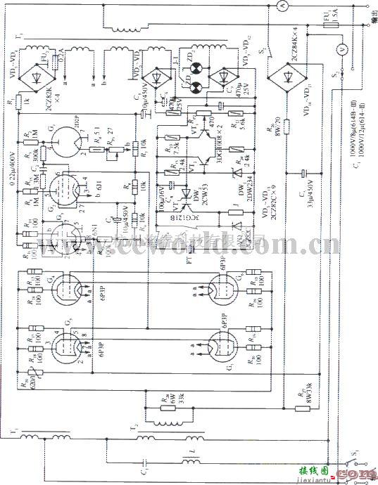 电源电路中的614BCII3kVA交流稳压器  第1张