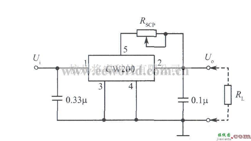 电源电路中的CW200组成的可调恒流源  第1张