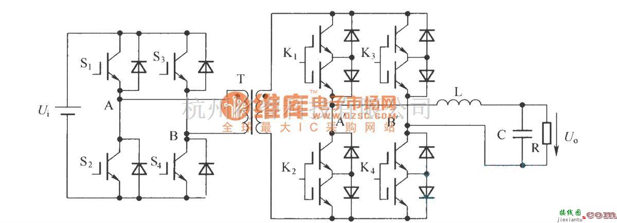 IGBT应用电路中的高频链逆变电源的设计  第1张