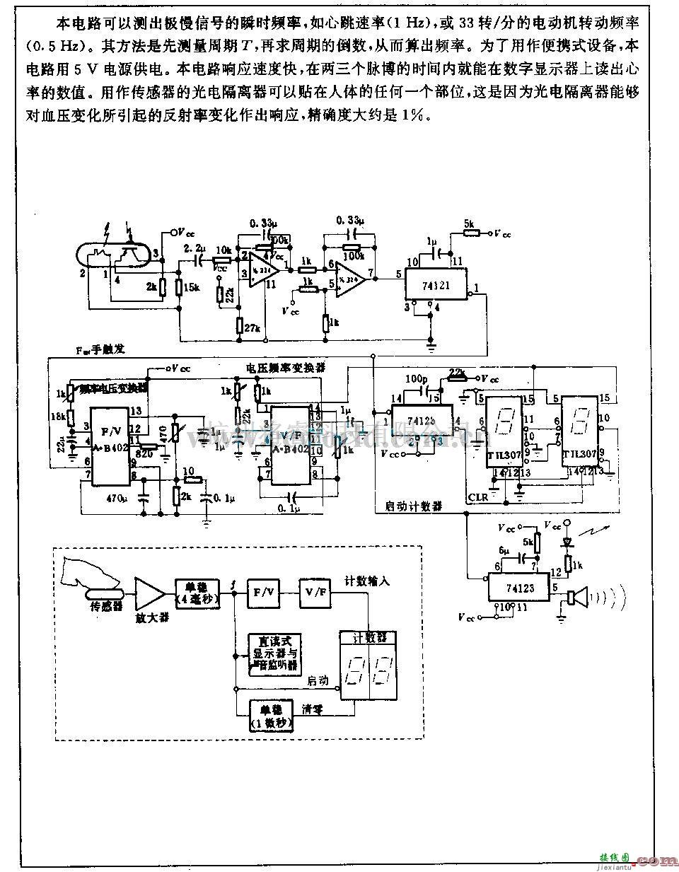 电源电路中的心率监测电路  第1张