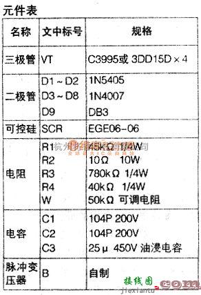 逆变电源中的应用于捕虾器的直流升压电路  第3张