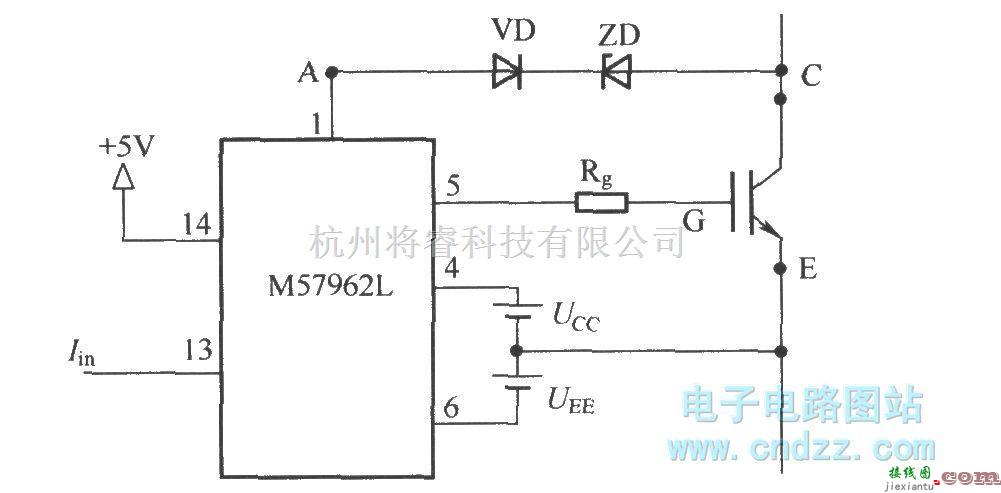 IGBT应用电路中的IGBT分散过电流保护原理图  第1张