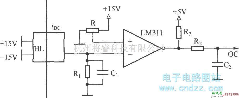 IGBT应用电路中的IGBT集中过电流保护原理图  第1张