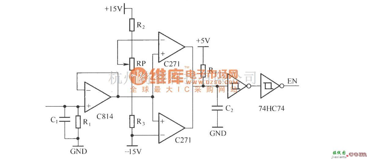 IGBT应用电路中的IGBT过电流保护电路原理图  第1张