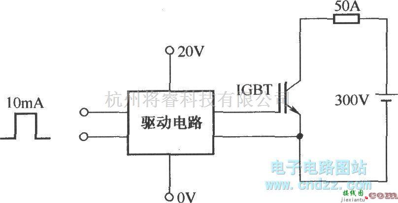 IGBT应用电路中的EXB841测试输入、输出波形电路  第1张