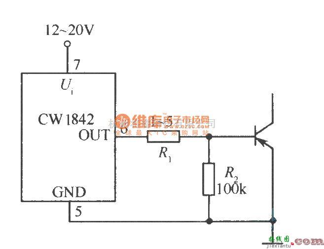 开关稳压电源中的CWl842直接驱动M06管  第1张