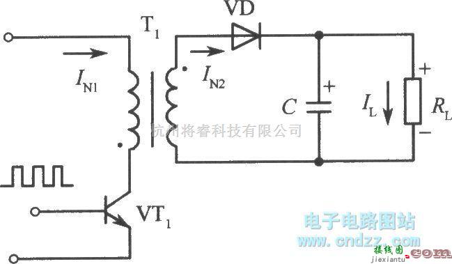 开关稳压电源中的单端反激式变换器开关稳压电源原理图  第1张