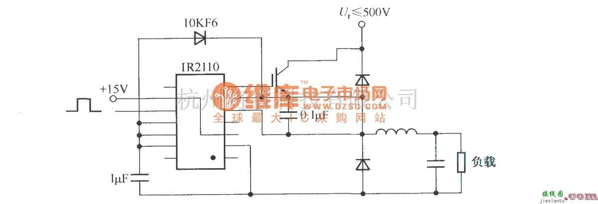 IGBT应用电路中的IR2110在Buck变换器中的应用  第1张