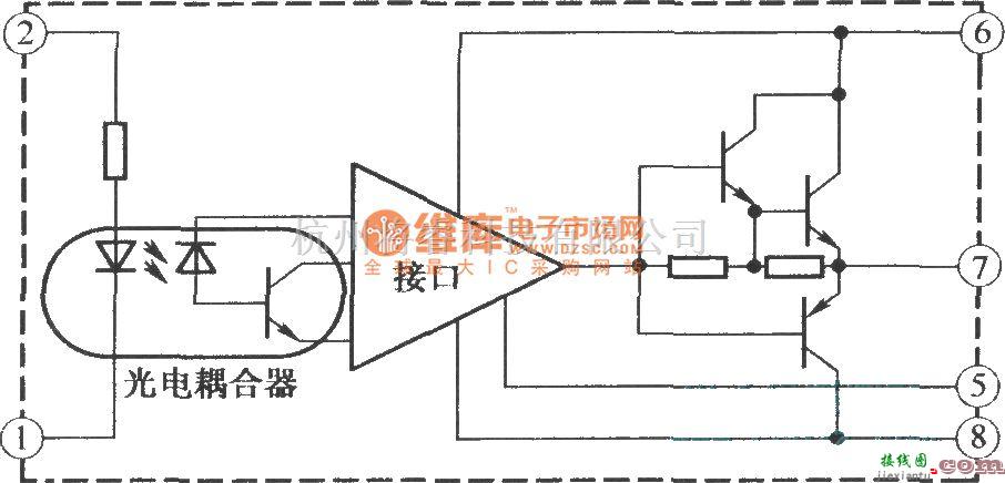 IGBT应用电路中的M57957L／M57958L的内部结构及工作原理图  第1张