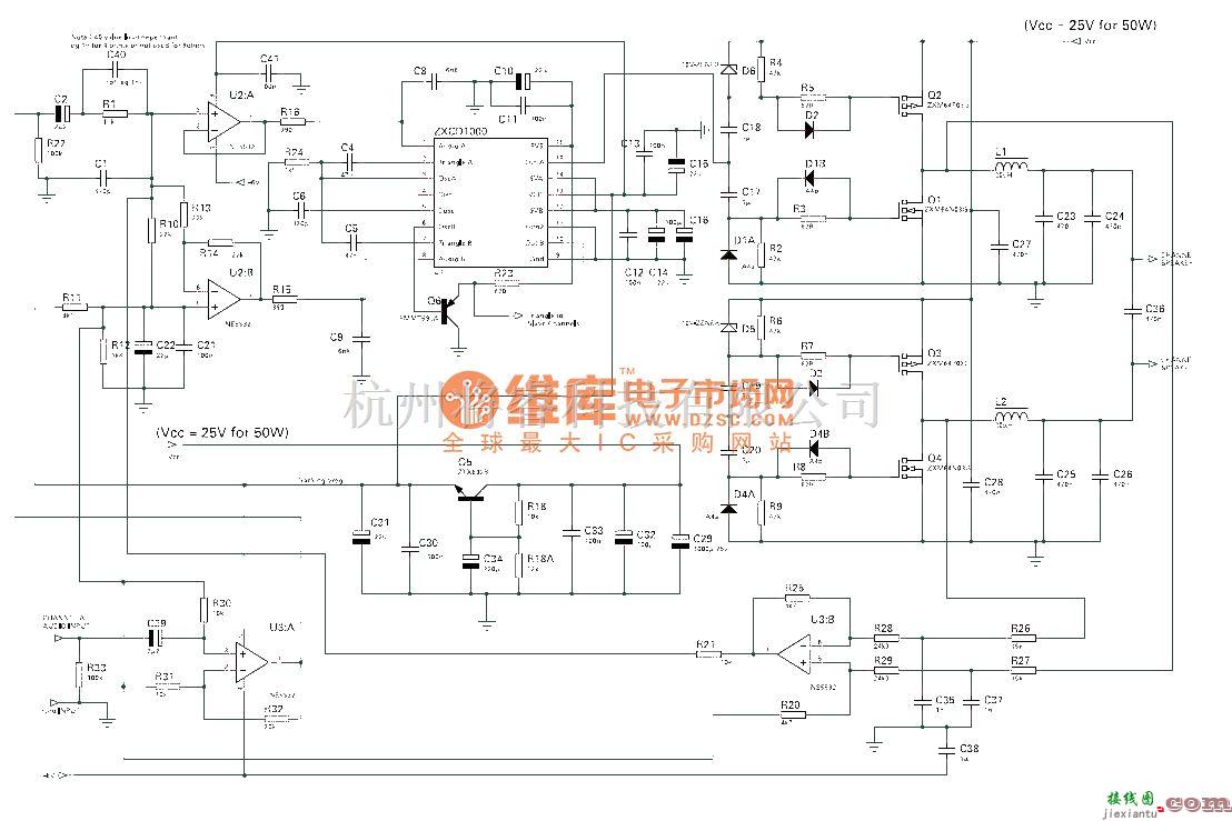 逆变电源中的基于D类功放专用驱动芯片驱动的高保真纯正弦波逆变器1  第1张