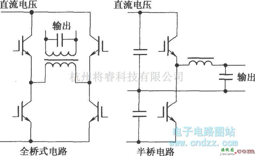 IGBT应用电路中的全桥式电路和半桥电路  第1张