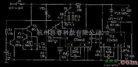 充电电路中的镍镍电池快速充电器电路图  第1张