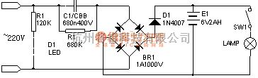 充电电路中的可充电手电筒电路壹（2）  第1张