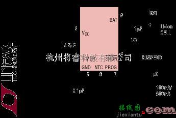 充电电路中的ltc4053USB充电器电路图  第1张