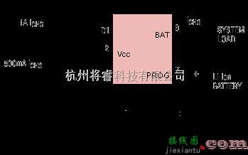 充电电路中的ltc4053USB充电器电路图  第2张