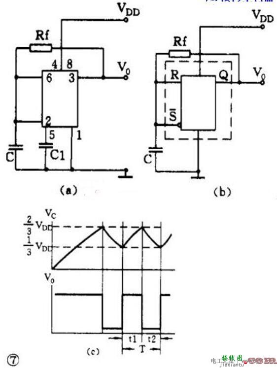 三种555无稳电路的原理图解  第1张