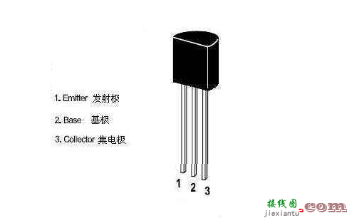 8050三极管管脚图及功能  第1张