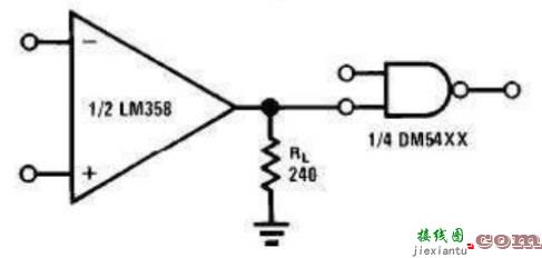 二路通用运算放大器LM358组成的24个经典电路  第6张