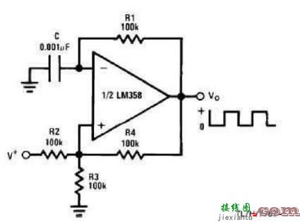 二路通用运算放大器LM358组成的24个经典电路  第8张