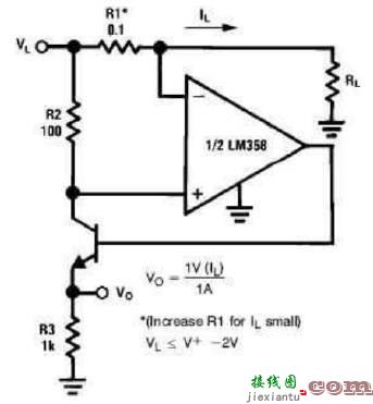 二路通用运算放大器LM358组成的24个经典电路  第12张