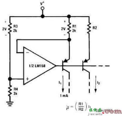二路通用运算放大器LM358组成的24个经典电路  第17张