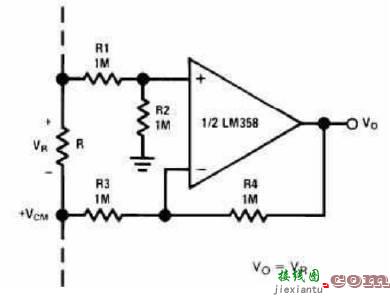 二路通用运算放大器LM358组成的24个经典电路  第25张