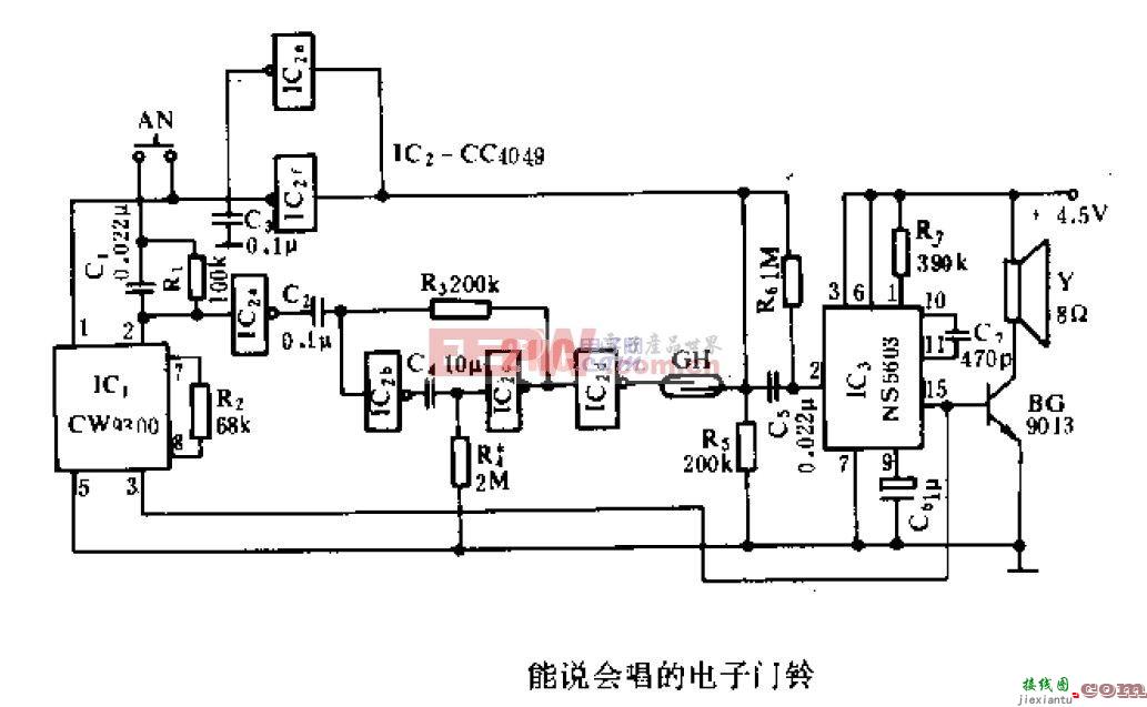 能说会唱的电子门铃  第1张