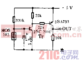 正特性露点传感器电路图  第1张