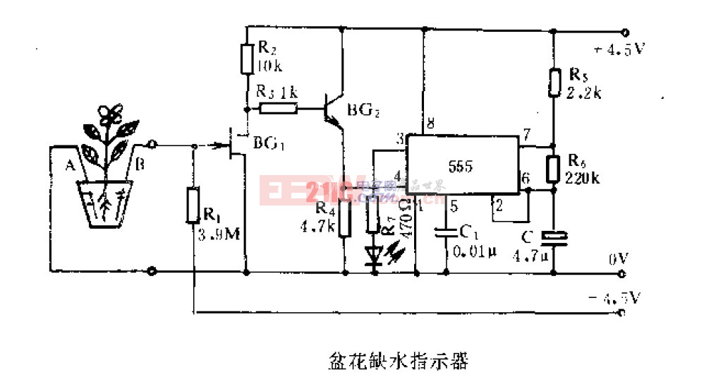 盆花缺水指示器  第1张