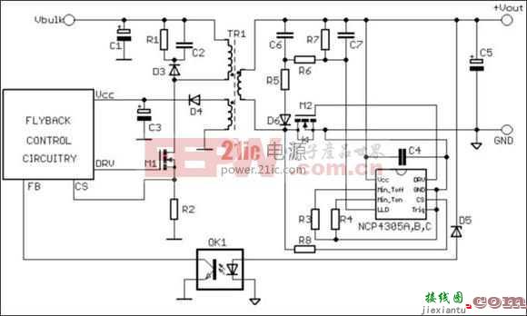 安森美半导体新一代同步整流驱动控制器NCP4305 显著实现更高能效  第2张