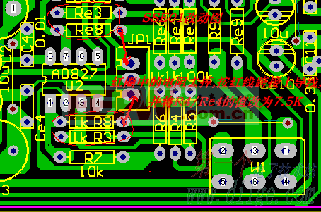 用AD827/OPA2604/NE5532制作的负反馈高中低音调电路  第8张