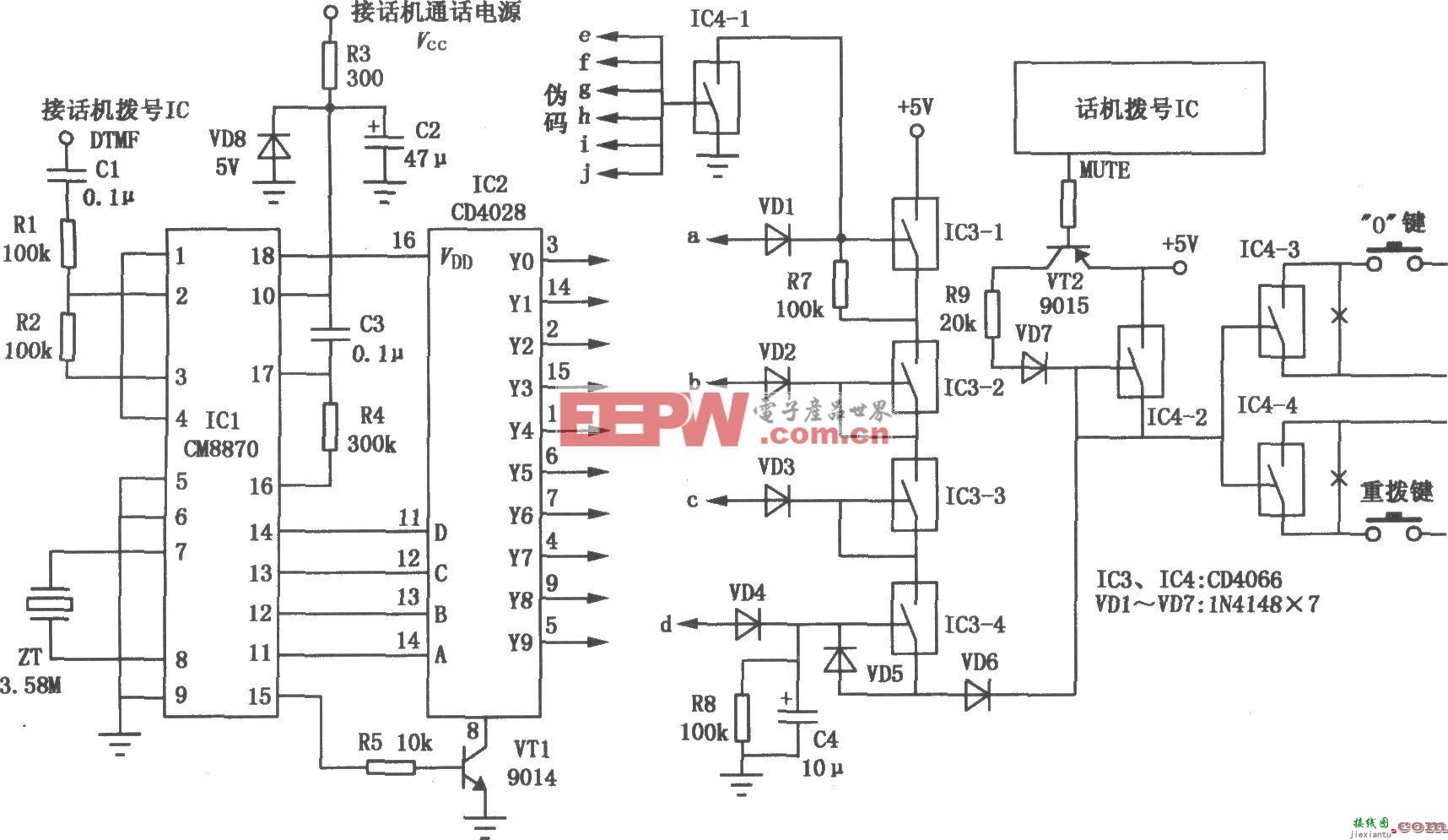 长途电话密码锁  第1张